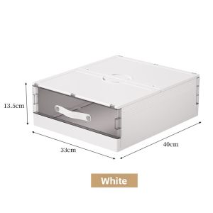 ZUOLEJIA | Plastic Transparent Drawer-type Storage Box