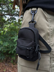 Cosmetics Bag Backpack Small Saddle Bag Coin Purse Earphone Bag Sundries Storage Mens and Womens Outdoor Sports Mini Key Case