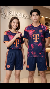 Quần Áo Bóng Đá Bayern Munich Thiết Kế Galaxy Đẳng Cấp  - Áo Đá Banh Thể Thao Nam Nữ Cao Cấp Mới