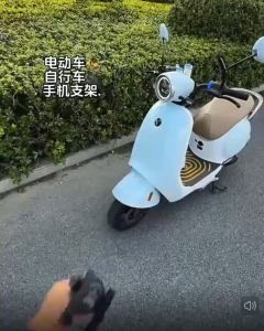 Holder Hp Spion Motor Double Lock Anti Maling Dudukan Penyangga Handphone Motor Kuat Stabil 360 Rotasi Universal