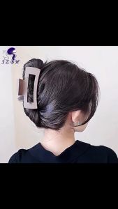 JZBH SHOP-กิ๊บหนีบผมแฟชั่น ทรงสี่เหลี่ยม สไตล์เกาหลี หลากสี กิ๊ฟติดผม