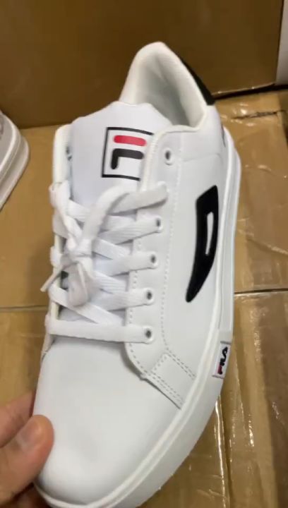 athletic shoes fila original white shoes