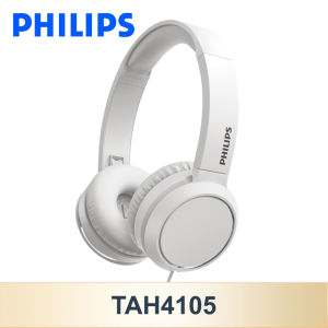 Philips | Philips TAH4105 Wired 3.5mm Gaming Earphone HiFi Stereo Folding Convenient Headphones Online Lesson Education Learning Headset