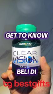 Nutrimax Clear Vision: Tablet Nutrisi Mata Untuk Kelelahan & Rabun Senja