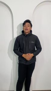 Armous Jaket Parasut Pria Winbreaker Outdoor Waterproof Bahan Taslan Premium