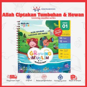 ASAQU - Allah Ciptakan Hewan dan Tumbuhan Allah Ciptakan Tubuhku Pergantian Siang Malam Terciptanya Langit Bumi: buku yang disusun sedemikian rupa untuk memberikan pendidikan taddabur quran dan sains pada anak sejak dini~ Winonabooks × Yaumi