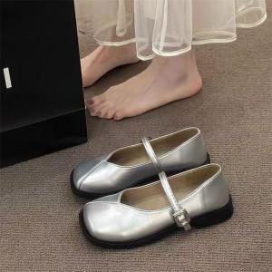 Maternity Slip-On Shoes Womens Fashion Single-Strap Casual Flats Anti-Slip Comfortable Spring Autumn Wear for Swollen Feet in Late Pregnancy