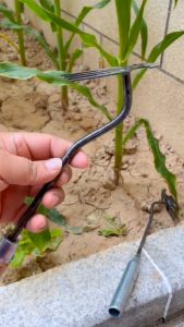 Weeding penghapusan Puller Hoe Weeding Remover multifungsi alat berkebun sayuran taman/Garden cangkul kebun Alat Pencabut Rumput/Akar Tanaman Liar 2in1