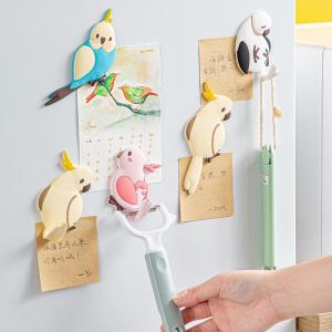 MUHUALAN | Cute Magnetic Hook Multifunctional Cartoon Fridge Magnet