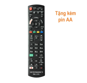 Remote Dùng Cho TV PANASONIC RM-L1378 Điều Khiển Tivi Internet Smart NETFLIX Thay Được RM-L1268 Kèm Pin AA