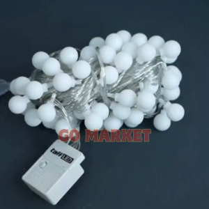 TaffLED Lampu Hias Natal 10 Meter String Lights Waterproof 80 LED 4W Warm White