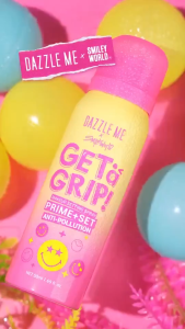 DAZZLE ME x Smileyworld Setting Spray 50ml | Prime+Set Anti-Pollution 24H Long Wear | Waterproof Sweatproof Satin Finish