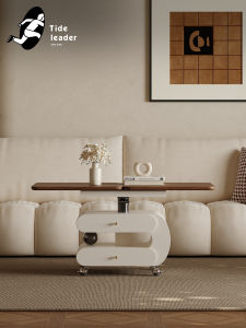 Tide leader | Designer Foldable Elevating Portable Cream Stylish Coffee Table