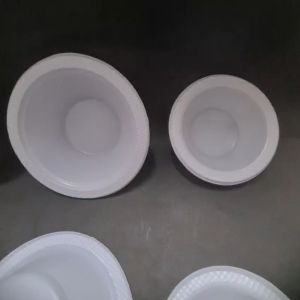 1 PAK MANGKOK PLASTIK 7 UKURAN BESAR M7 POPEYE PUTIH SUSU ACARA PESTA KUE SEKALI PAKAI DISPOSABLE ECER