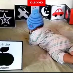 Sách - Kích thích thị giác cho trẻ sơ sinh 0-2 tuổi giúp bé phát triển giác quan (Song ngữ Anh - Việt)