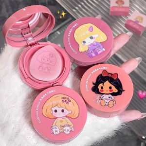 【XZ Beauty】Đệm không khí Kem má hồng Chống thấm nước lâu dài kem tự nhiên má má má má với màu hồng đào phồng trang điểm phấn má cô gái