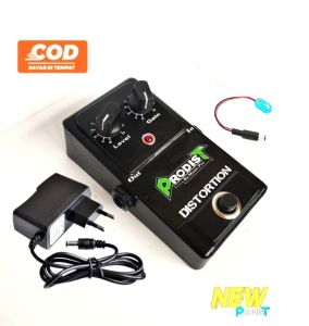 Efek Gitar Listrik -Efek Gitar  Distorsi  4 Potensio & 2 Potensio Plus Adaftor+Efek Gitar Distorsi Delay Plus Adaftor