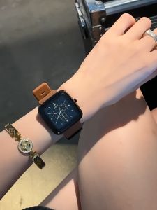 POSHI New style Ladies Fashion Casual Watches Korean Fashion Square Rubber strap Watch Women Waterproof on Sale Now Original relos for girls Gift Women Watch