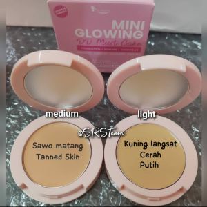 NURRAYSA makeup set mini Glowing DD Moist Cake magic lipstick wet tissue and Miracle Two Way Cake Powder