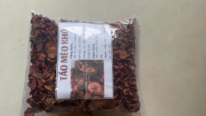 Táo mèo khô vụ mới thượng hạng ( Thái tay miếng to ko vụn) ngâm Rượ.u sắc uống ( đóng gói 1kg)