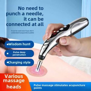 Acupuncture Meridian Pen Digital Acupuncture Pen Automatic Acupuncture Point Finding Neutral Pulse Physiotherapy Circulation Digital Acupuncture Acupoint Massage Stick