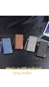 BAELLERRY S3071 Dompet Pria Wanita Panjang Bahan PU Leather Premium BAEOS