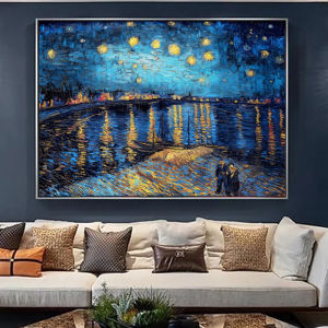 Van Gogh Impressionist art Light Jigsaw Puzzle 500/1000/1200/2000PCS DIY Craft Hobby Relaxing Game Home Decor Gift Frameless