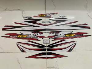 Bộ tem honda Wave RSX 110 đời 2010 màu đỏ hàng nhập Thái Lan chất lượng cao dành riêng cho dòng xe nà y tem màu sắc cực đẹp và bềngiá bán cực tốt bán lẻ như bán sỉ
