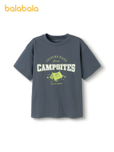 Balabala tay ngắn trẻ em T-Shirt cô gái 2025 Mới Mùa Hè trẻ em lớn tuổi hơn quickdry ngọt trường hợp thời trang