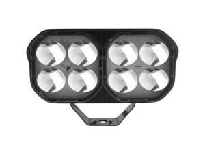 Double clover motorcycle spotlight waterproof headlight small steel cannon light