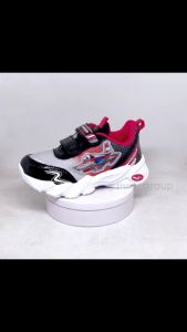 FIURI - NEW ERA - SKY V 29-32 MERAH - SEPATU SNEAKERS KANVAS SOL KARET ANAK KECIL LAKI-LAKI - SEPATU PESAWAT KETS LUCU FASHION TRENDY - SEPATU SEKOLAH PAUD TK KRETEKAN PEREKAT ANAK COWOK MURAH PROMO DISKON BONUS KAOS KAKI