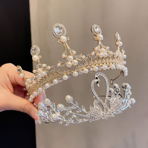 Glamorous Crystal Crown Hair Accessories