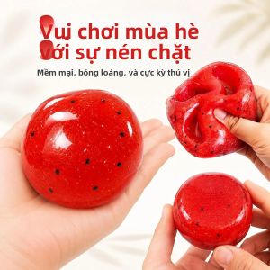 Schylling | Đồ Chơi Bóp Xả Stress Hình Dưa Hấu Làm Thủ Công Mô Phỏng Trái Cây Chân Thực Chậm Hồi Đàn Dành Cho Người Lớn Quà Tặng Mềm Mại