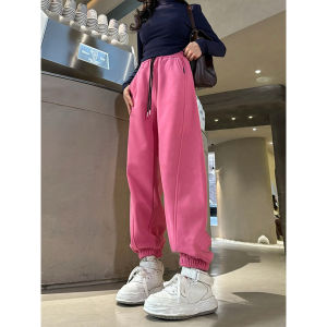 Fleece Lined Loose Slimming Casual Pants