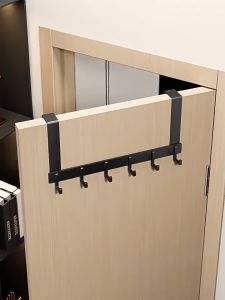 Thanh móc treo sau cánh cửa nhôm anod chống gỉ treo cửa dễ dàng không khoan đục không hỏng cửa cho cửa dày dưới 4.5cm