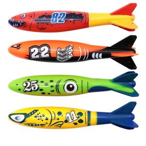 CONUSEA | Childrens Diving Toys Set Summertime Swimming Pool Treasure Hunt Diving Toy Torpedo Fish Plants Dolphin Buoy Water Toys Gifts