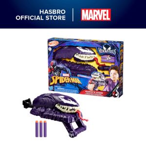 Marvel Spider-Man VenomVersus Marvel’s Venom Strike Blaster NERF Spider-Man Toy Super Hero Toys for Kids Ages 5+