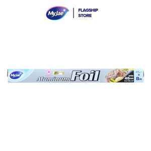 MyJae Kerajang Aluminium Antibakteria 45cm x 8m Tidak Melekat Penyimpanan Makanan Kesan Antibakteria Antibacterial Aluminum Foil 45cm x 8m Non Stick Food Keeping Antibacterial Effect