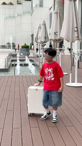 Áo Thun Cho Bé Trai 8-38Kg BL HALO Áo Phông Bé Trai Cộc Tay Có Hình In Phong Cách Cá Tính 2 Màu Chất Cotton Mềm Mát AP12