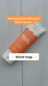 Kem Dưỡng Ẩm Da Dầu TBH Skincare thirst trap face moisturiser 100mL
