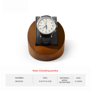 Oirlv | Oirlv Single Wooden Watch Holder Jewelry Organizer Display Stand For Wristwatch Jewelry Watch Display Prop Solidwood Watch Stand