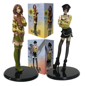 Bandai | 22cm Anime NANA Figure Nana Osaki/Nana Komatsu Punk Modeling PVC Figurine Collection Model Doll Toys Fans Birthday Gifts