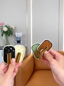 Móc treo đồ gắn tường bằng Acrylic họa tiết kim cương sáng tạo không cần khoan lỗ set 4 cái - Happy Home 4U