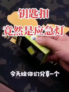 Mini COB Keychain Work Light Magnet Portable Multifunctional Rechargeable Strong Glare Emergency Lamps Outdoor Camping