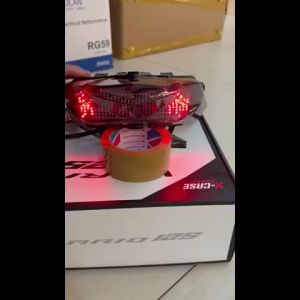 X-Case Lampu Stop Running Animasi Vario Led Old 2015 - 2017 Magnet 17 Mode Animasi Otomatis