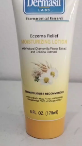 Dermasil Eczema Relief Moisturizing Lotion 6 oz. Tubes(178ml)
