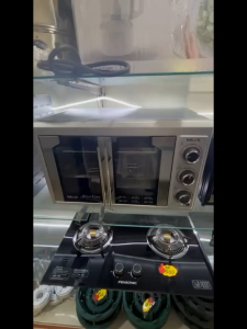 MILUX OVEN 45L DUAL DOOR MOT-45FD (B STOCK) (ADA KEMEK)