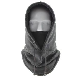 Outdoor Fleece Hat Mountain Bike Riding Windproof Hood Motorcycle Mask Neck Scarf Motorcycle Warm Hat