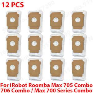 Main Side Brush Roller Mop Filters Dust Bag For IRobot Roomba Max 705 Combo / 706 Combo / Max 700 Series Combo Accessories