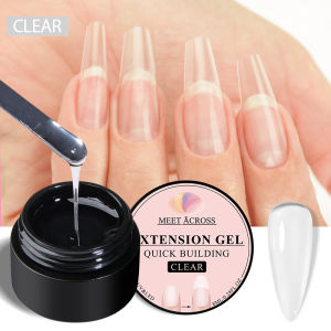 8ml Quick Extension Nail Art Gel Varnish Semi Permanent Nude Pink Builder Gel Polish For Nails Construction Manicure DIY Design